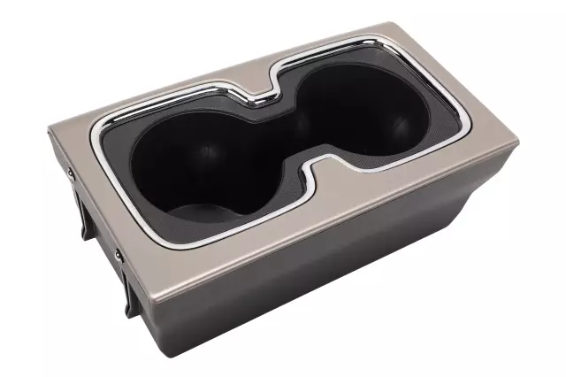23467147 - : Holder Asm-F/Flr Cnsl Cup Burnish for Chevrolet: Silverado 1500, Silverado 2500 HD, Silverado 3500 HD | GMC: Sierra 1500, Sierra 2500 HD, Sierra 3500 HD Image