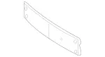 2118170378 - Attachment Parts: License Plate Holder for Mercedes-Benz Image