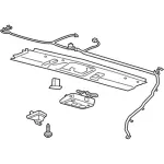 JR3Z7603606CB - Body: Header Trim for Ford: Mustang Image