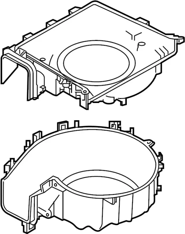 272354GF3A - HVAC: Blower Case for INFINITI: Q50, Q60 Image