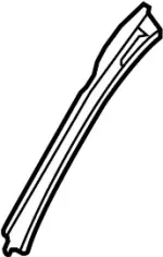 76394JK00A - Body: Inner Windshield Pillar for INFINITI: G25, G35, G37, Q40 Image