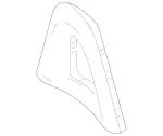 17286001099H44 - Body: Front Cover for Mercedes-Benz Image