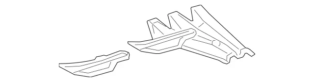 2226102300 - Substructure: End Crossmember for Mercedes-Benz: Maybach S550, Maybach S560, Maybach S600, Maybach S650, S450, S550, S550e, S560, S600, S63 AMG, S65 AMG Image image