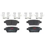 TXC1161 - : TRW PREMIUM BRAKING - CERAMIC BRAKE PAD SET - TXC1161 for TRW Image