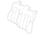 20892048307D44 - Body: Seat Back Assembly for Mercedes-Benz Image