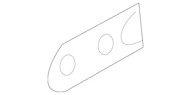 2214920218 - Exhaust System: Shim Plate for Mercedes-Benz: 250, 300S, CL550, CL600, CL63 AMG, CL65 AMG, CLS63 AMG, E63 AMG, S350, S400, S500, S600 Image image