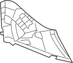 849401BA5A - : Upper Quarter Trim for Infiniti Image