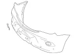90688083009678 - : Bumper Cover for Mercedes-Benz Image