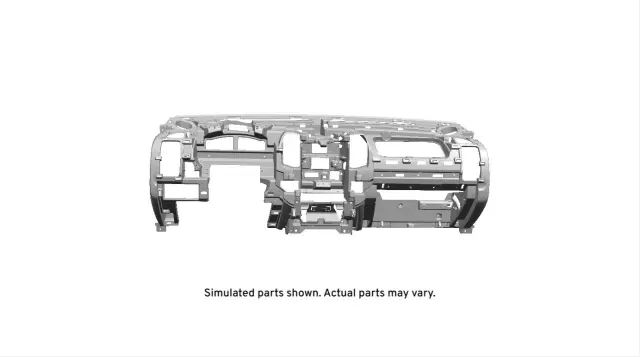 84044666 - : Dark Ash Gray Instrument Panel Lower Trim Panel for Chevrolet: Colorado | GMC: Canyon Image