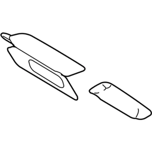 CL1Z7804105CE - Body: Sun-visor for Ford: Expedition Image