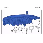 KT1Z13008AB - : Composite Assembly for Ford: Transit Connect Image