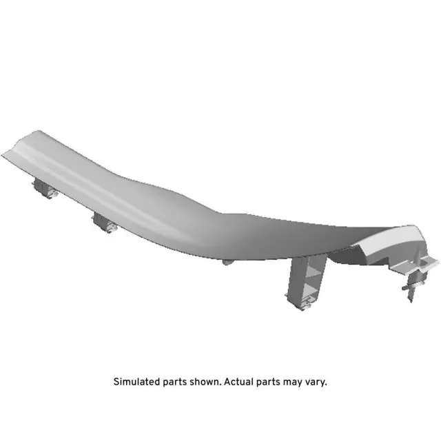 26214449 - : 2017 Buick LaCrosse - Jet Black Rear Driver Side Door Sill Garnish Molding for Buick: LaCrosse Image