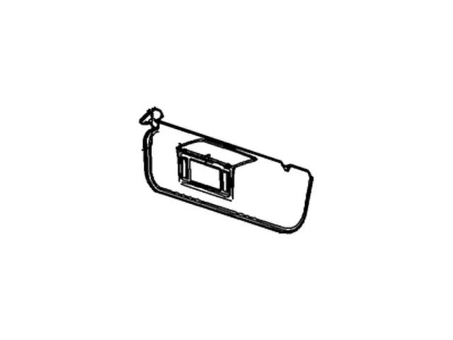 8C2Z1604104CB - Body: Sun-visor for Ford: E-150, E-150 Club Wagon, E-250, E-350 Club Wagon, E-350 Super Duty, E-450 Super Duty Image