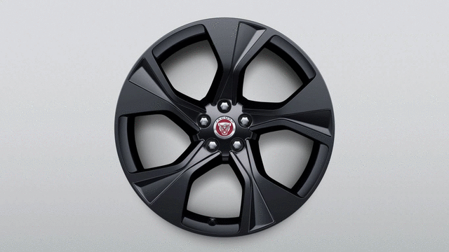 T2R43124 - : Alloy Wheel, 20 Inch Style 5102, 5 Spoke for Jaguar: F-Type Image