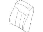 DL3Z1564416NA - Body: Seat Back Cover for Ford: F-150 Image