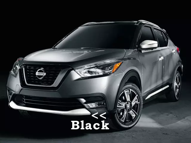 Front Lip Finisher, Black - Nissan (T99J3-5RL0B)