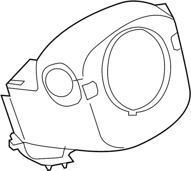 484701BA1B - Steering: Shroud for INFINITI: EX35, EX37, QX50 Image