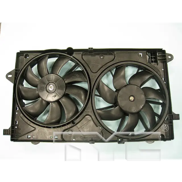 622790 - Cooling Systems: Dual Radiator and Condenser Fan Assembly - Replaces Buick 13269460, 20970657, 22747158 for TYC Image