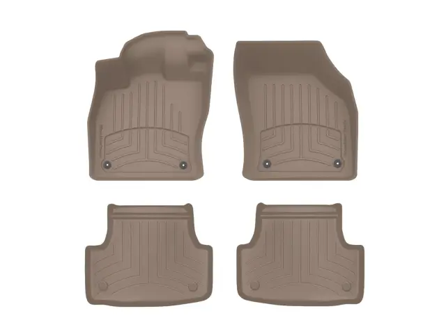 4549612IM - Accessories: Front &amp; Rear Tan FloorLiner™ HP for WeatherTech Image