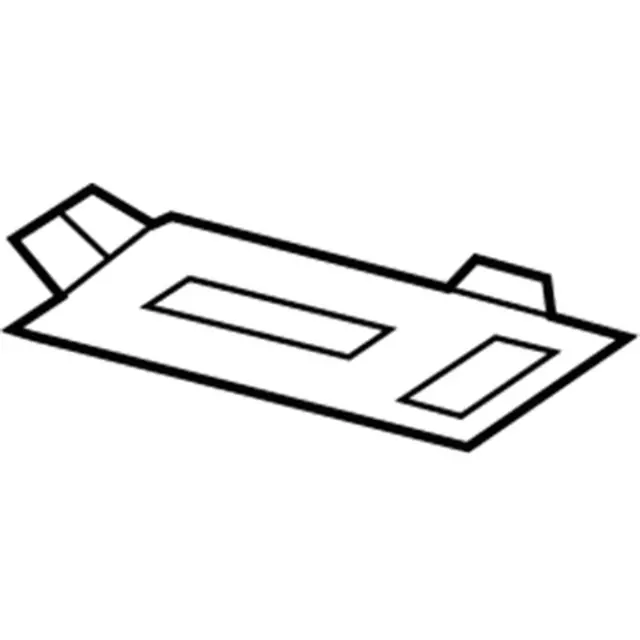 DB5Z13733AG - Body: Reading Lmp Assembly Bezel for Ford: Explorer, Police Interceptor Utility Image