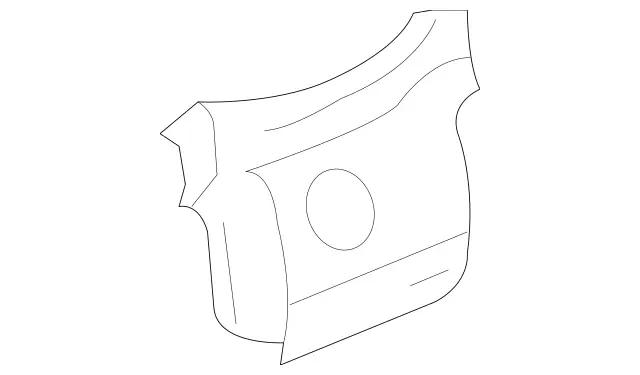 2517350186 - Body: Filler for Mercedes-Benz Image