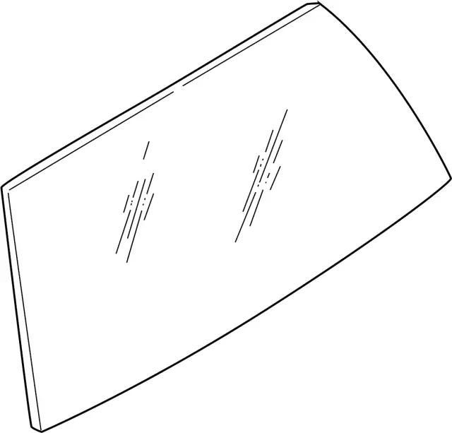 903123W402 - Body: Glass for INFINITI: QX4 Image