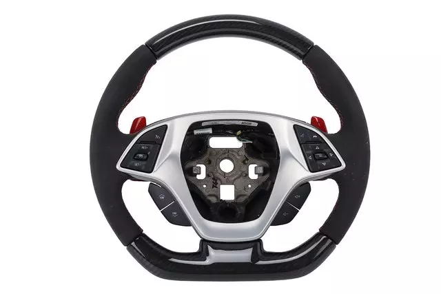 84265133 - : 2018-2019 Chevrolet Corvette - Jet Black Steering Wheel for GM Image