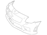 17288505259999 - : Bumper Cover for Mercedes-Benz Image