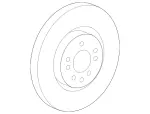 164421071264 - : Brake Disk for Mercedes-Benz Image