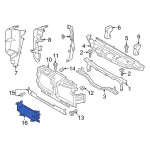 LC3Z17B968A - Body: Air Shield for Ford Image