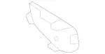 1678854005 - Attachment Parts: Towing Eye Cover for Mercedes-Benz Image