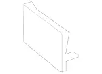 1668852081 - Detachable Parts: License Plate Holder for Mercedes-Benz Image