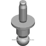 11547672 - : Passenger Side Body Rear Lower Panel Stud for GM Image