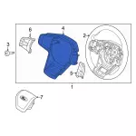 M2DZ3D758AB - Steering: Front Cover for Ford: Bronco Image