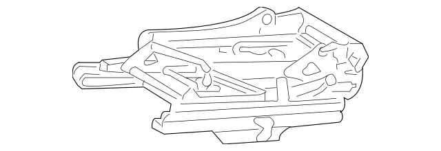 2309100620 - Driver Seat: Seat Frame Base for Mercedes-Benz: SL500, SL55 AMG, SL550, SL600, SL63 AMG, SL65 AMG Image image