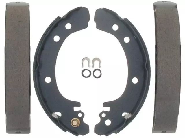 19236079 - Brakes: Bonded Rear Drum Brake Shoe Set for Saturn: SC, SC1, SC2, SL, SL1, SL2, SW1, SW2 Image