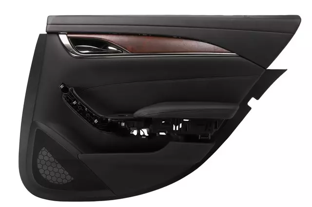 Jet Black Rear Passenger Side Door Trim - GM (84112806)