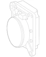 2215405701 - Electrical Equipment and Instruments: Control Unit, DISTRONIC&amp;reg; for Mercedes-Benz Image