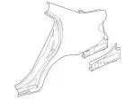 2046300921 - Side Walls: Fender, Rear for Mercedes-Benz Image