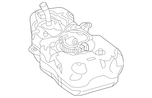 1664707301 - Fuel System: Additive Tank for Mercedes-Benz: GL350, GLS350d Image image