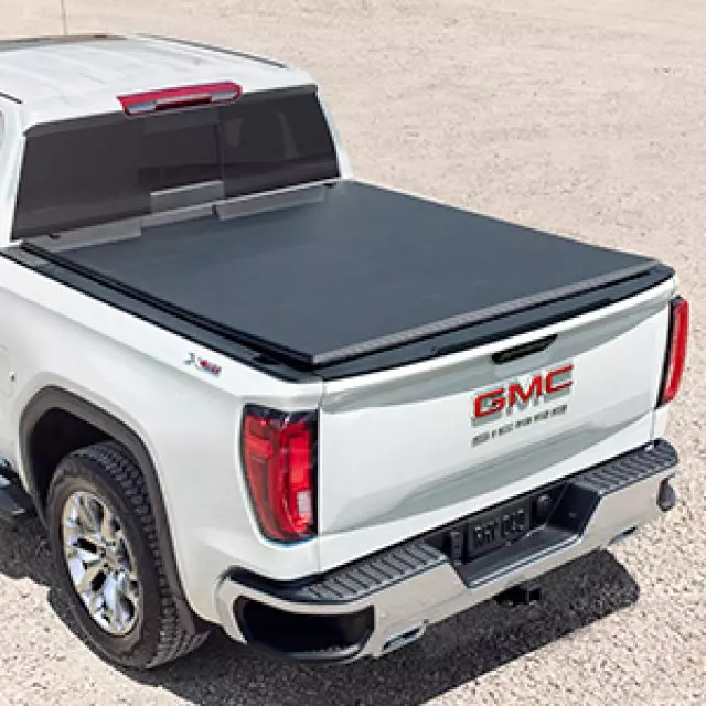 84060321 - : Bed Tonneau Cover, Soft Roll-Up for GMC: Sierra 1500 Image