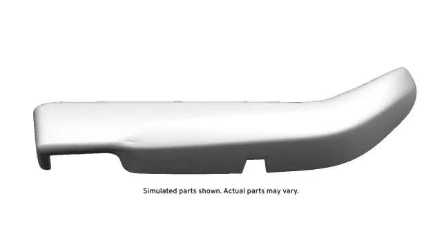 23459265 - : Jet Black Front Driver Side Door Armrest Cover Trim for Cadillac: CTS Image