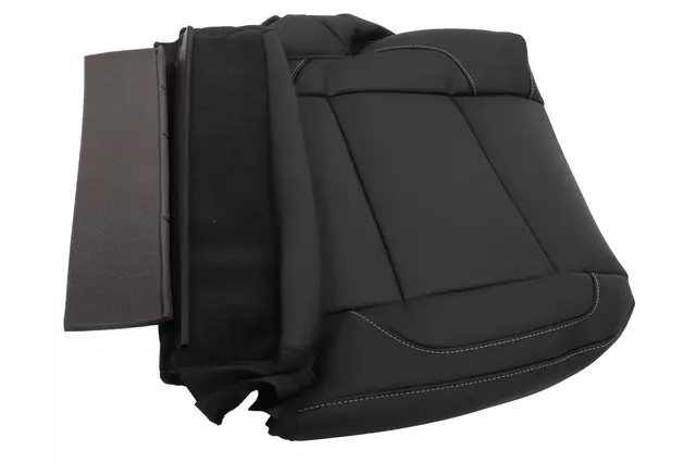 Jet Black Rear Passenger Side Seat Cushion Cover - GM (23227317)