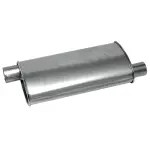 18119 - : SoundFX Universal Universal Exhaust Muffler 2.5" Inlet (ID) 2.25" Outlet (ID) for Walker Exhaust Image