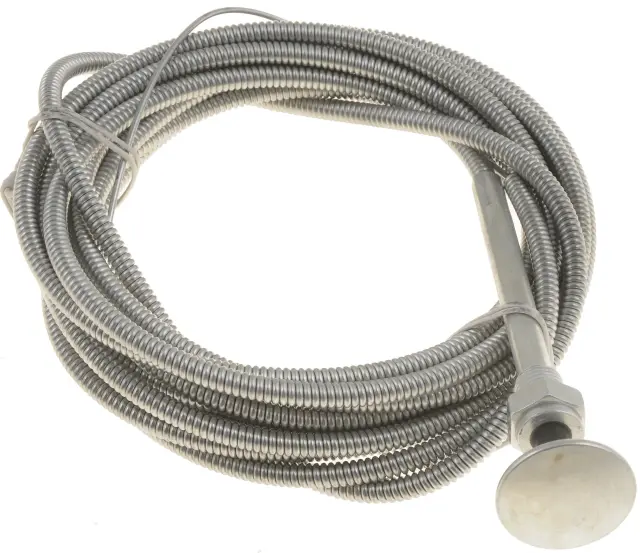 55195 - : Control Cables With 1 In. Chrome Knob, 12 Ft. Length for Dorman Image