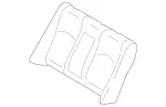 21992030479E43 - Body: Seat Back Cover for Mercedes-Benz Image