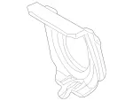 21546000957D43 - Steering: Lower Column Cover for Mercedes-Benz Image