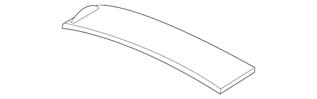 2198100320 - Body: Louver for Mercedes-Benz Image