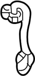 924410W006 - : Pressure Line for INFINITI: QX4 Image