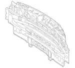 2906400700 - Rear End: Rear-End Center Section for Mercedes-Benz: AMG GT 43, AMG GT 53, AMG GT 63, AMG GT 63 S, AMG GT 63 S E Performance Image